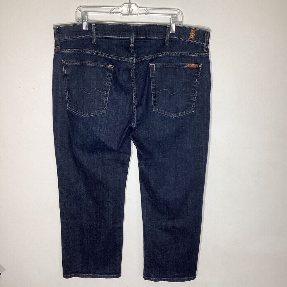 7 For All Mankind Mens Austyn Jeans Blue Size 40 x 27.5 - Picture 4 of 11